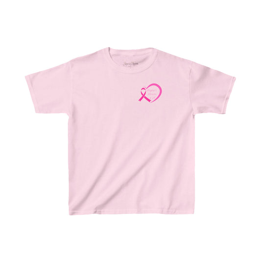 Brave Hearts: Breast Cancer Awareness Kids’ Heavy Cotton Tee