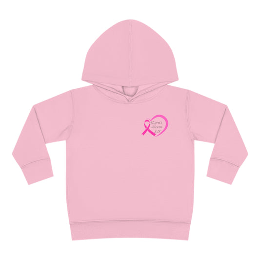 Tiny Heroes: Breast Cancer Awareness Toddler Hoodie