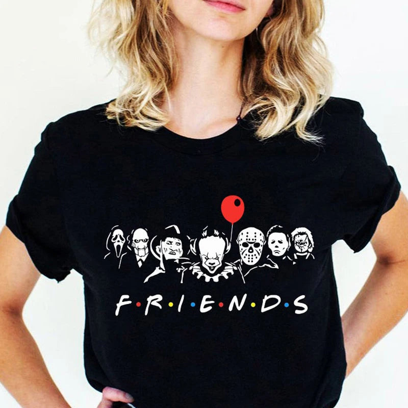 Friends T Shirt Best Stephen King Horror Characters