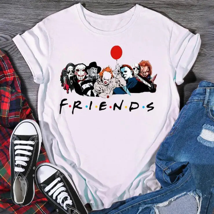 Friends T Shirt Best Stephen King Horror Characters